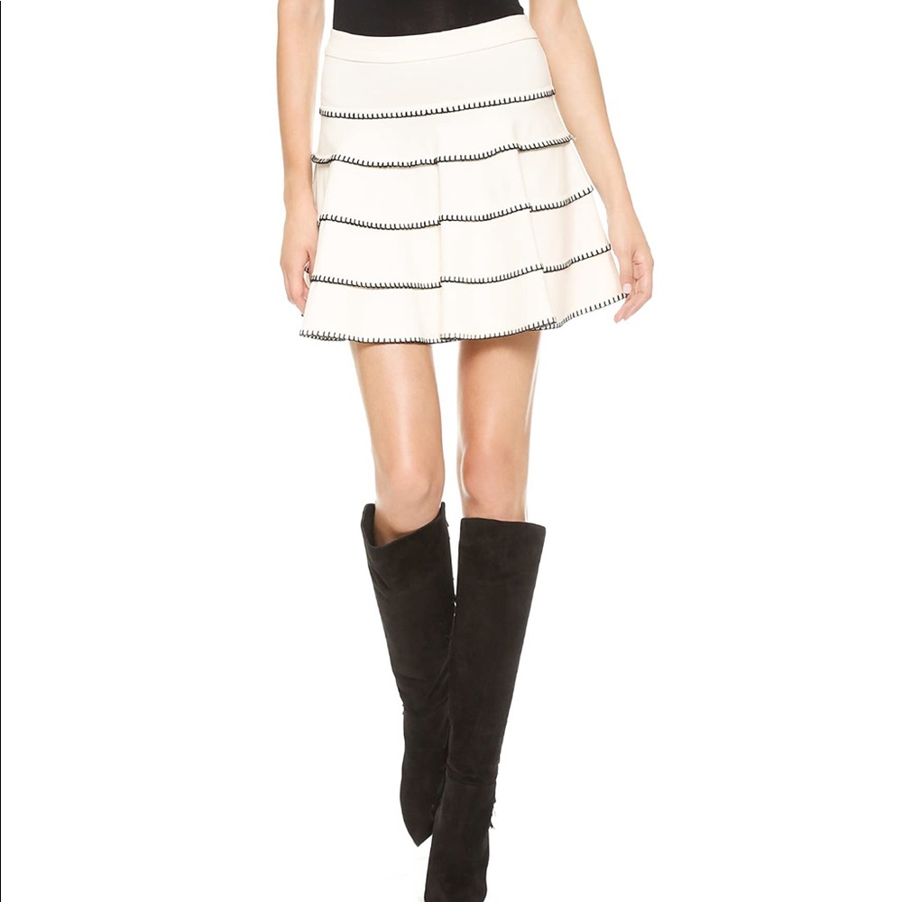 Torn by Ronny Kobo Angele Skirt XS NWT